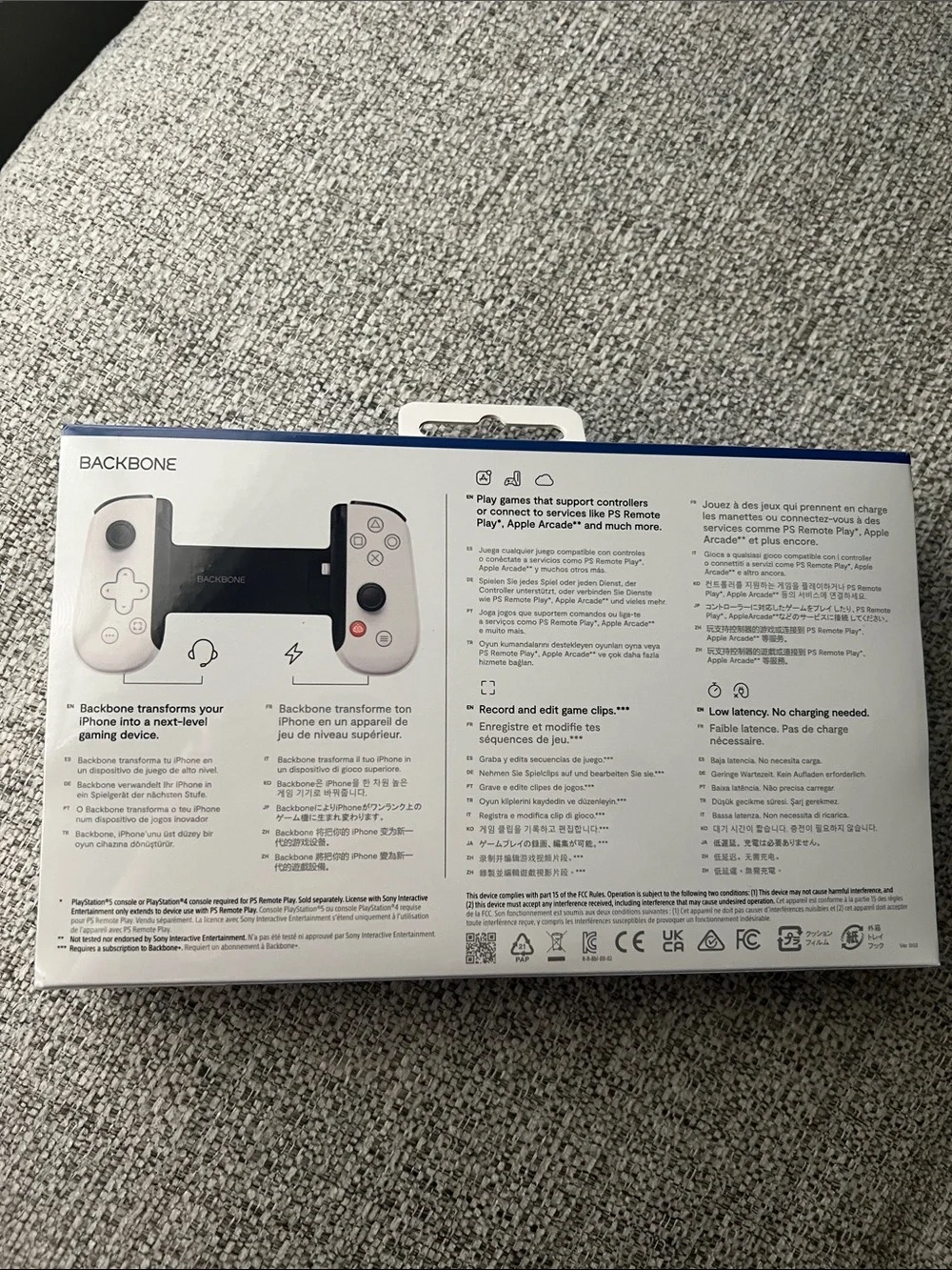 Sony PlayStation Backbone Mobile Controller – White